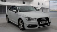 2015 Audi A3 1.4 TFSI CoD S line Euro 6 (s/s) 3dr HATCHBACK Petrol Manual