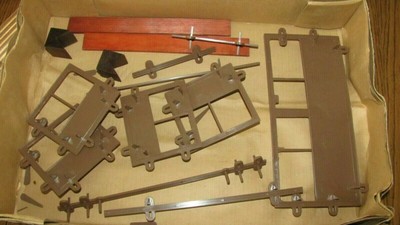 VINTAGE 1962 HALSAM FORT AMERICA FRONTIER FORT PLAY SET NO 850~COWBOYS & INDIANS