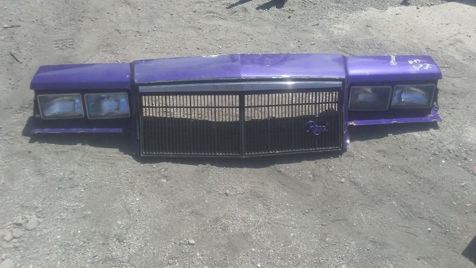 19811983 Buick Regal Oem Used Header Panel (hp0005) for sale