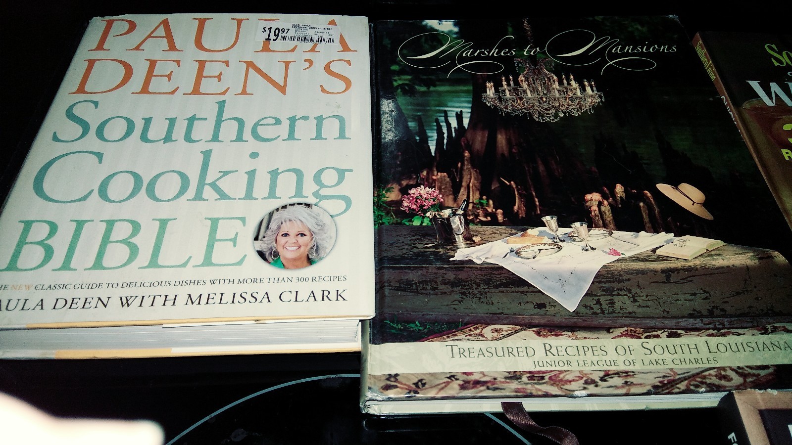 Lot Of 6 Cookbooks Paula Deen food and wine America's greatest new cook Southern