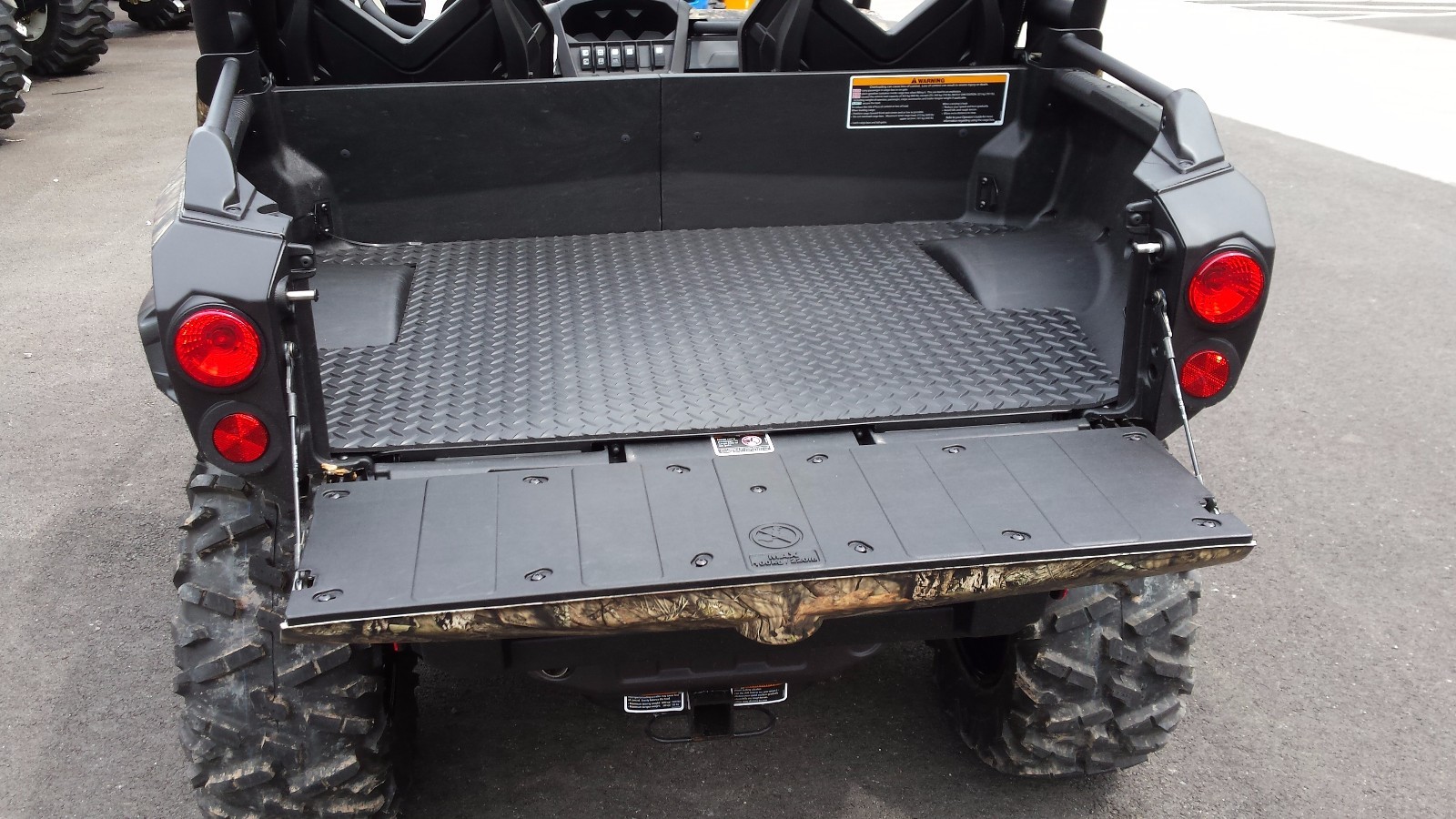 Canam Commander Cargo Bed Mats 20162020 Diamond Plate Pattern New