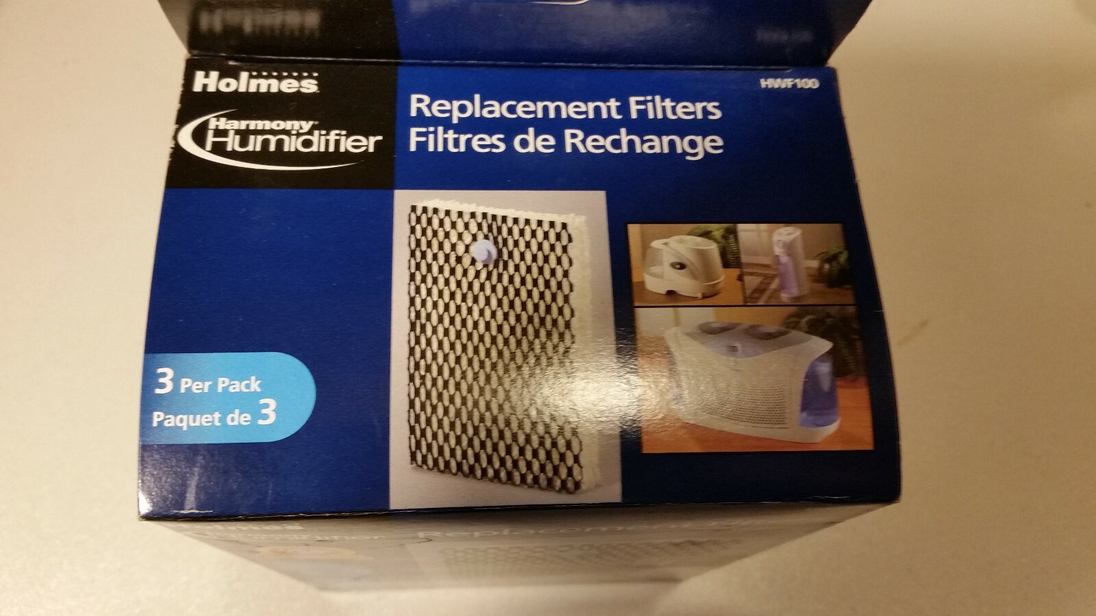 Holmes Replacement Enhanced Filter Harmony Humidifier HWF100 Microban 3 Pack New