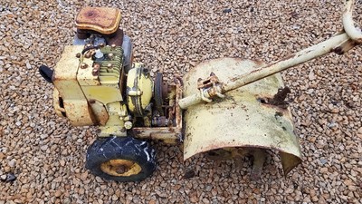 VINTAGE REAR TINE GAS TILLER  - 14