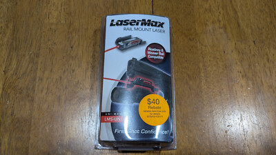 LaserMax Unimax Rail Mount Universal Laser Sight Red UNI-MAX LMS-UNI