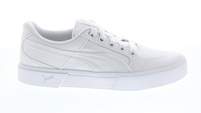 

Puma C-Rey 38231003 Мужские белые парусиновые кроссовки на шнуровке Lifestyle Обувь 10, Белый, Puma C-Rey