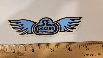 SE BMX  Racing WING STICKER OLD SCHOOL BMX