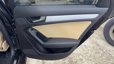 Used Right Rear Door Trim Panel fits: 2016 Audi A4 Quattro Leather w/o Window