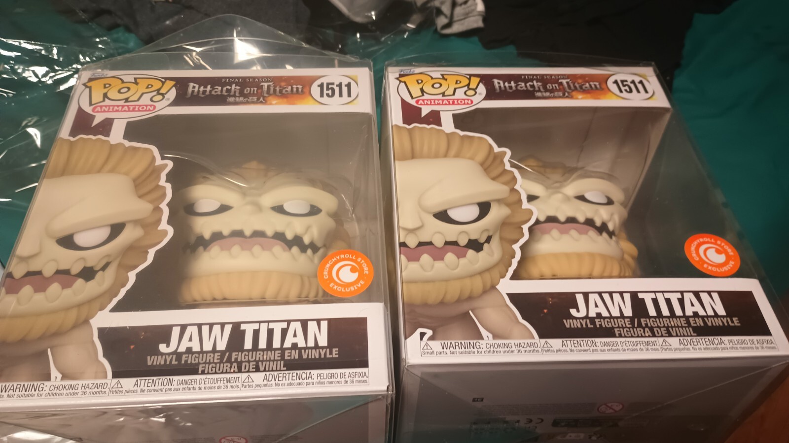 ✨️Funko POP! Attack On Titan Jaw Titan Crunchy Roll #1511