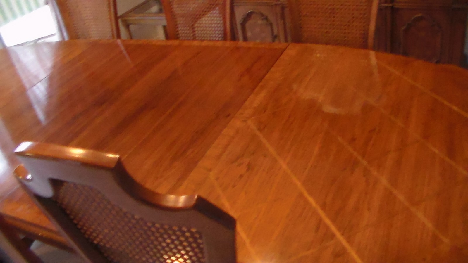 Thomasville Dining Table and China Cabinet- French Court Collection