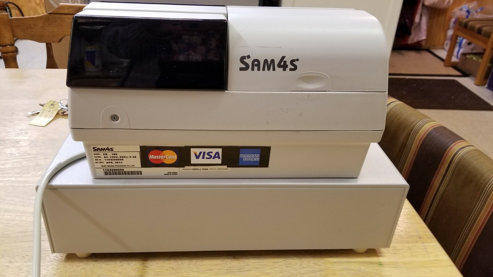 sam4s electronic cash register