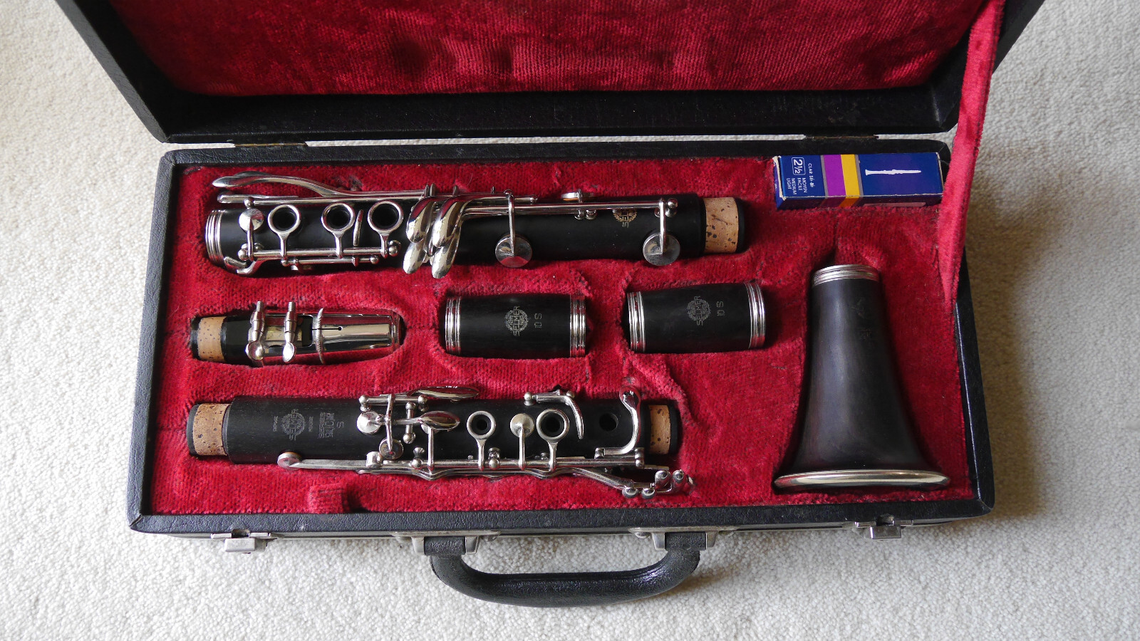 ☆H.SELMER クラリネット B♭/A W-Case 新品・未使用 セルマー