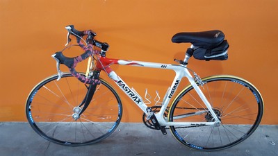 FASTRAX RDC Racing Road Bike WHITE Custom Parts 19" Wheels 26" x 1.5" Great!