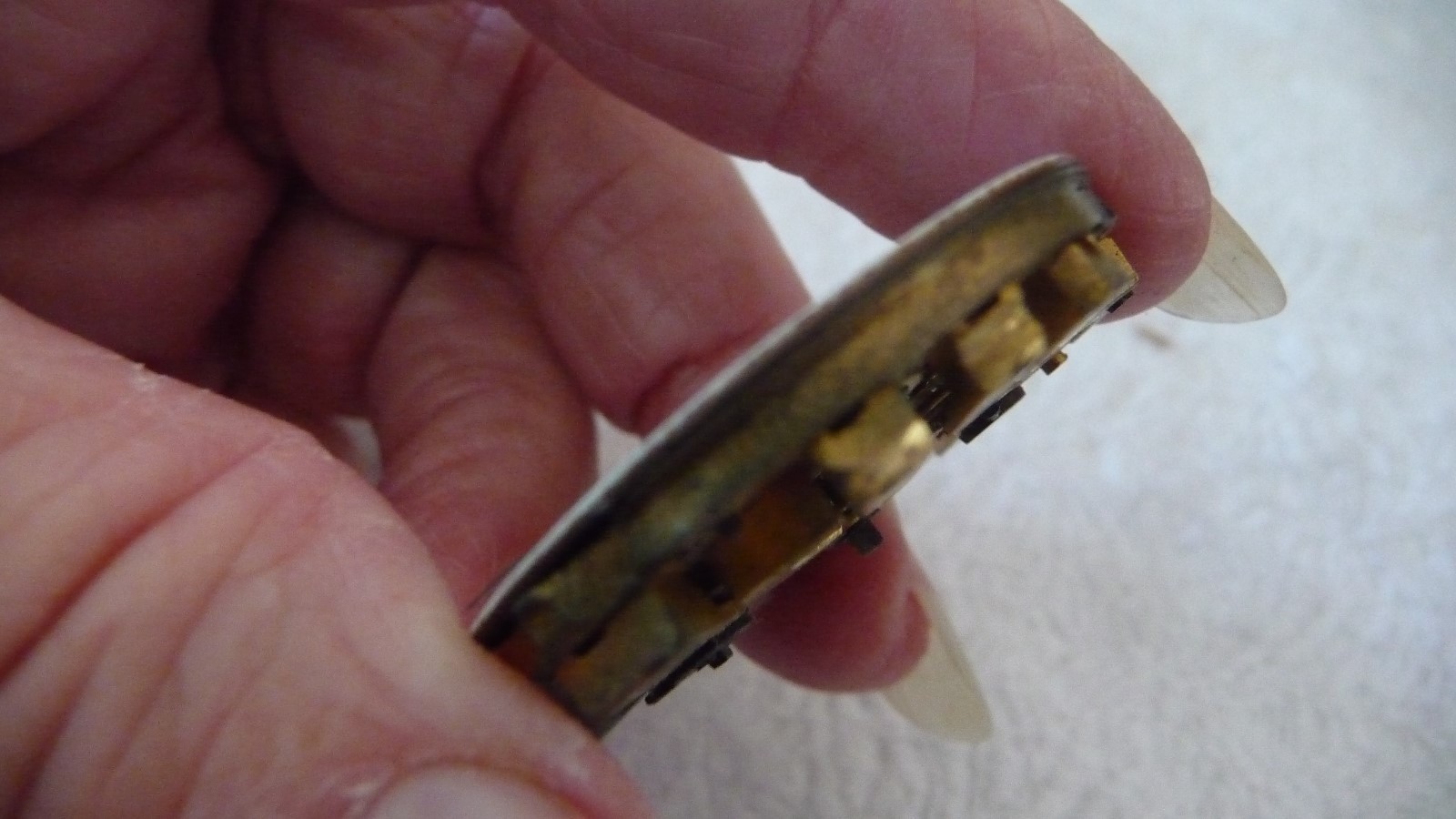 #12/3/R Antique POCKET WATCH   PARTS  NO MAKER