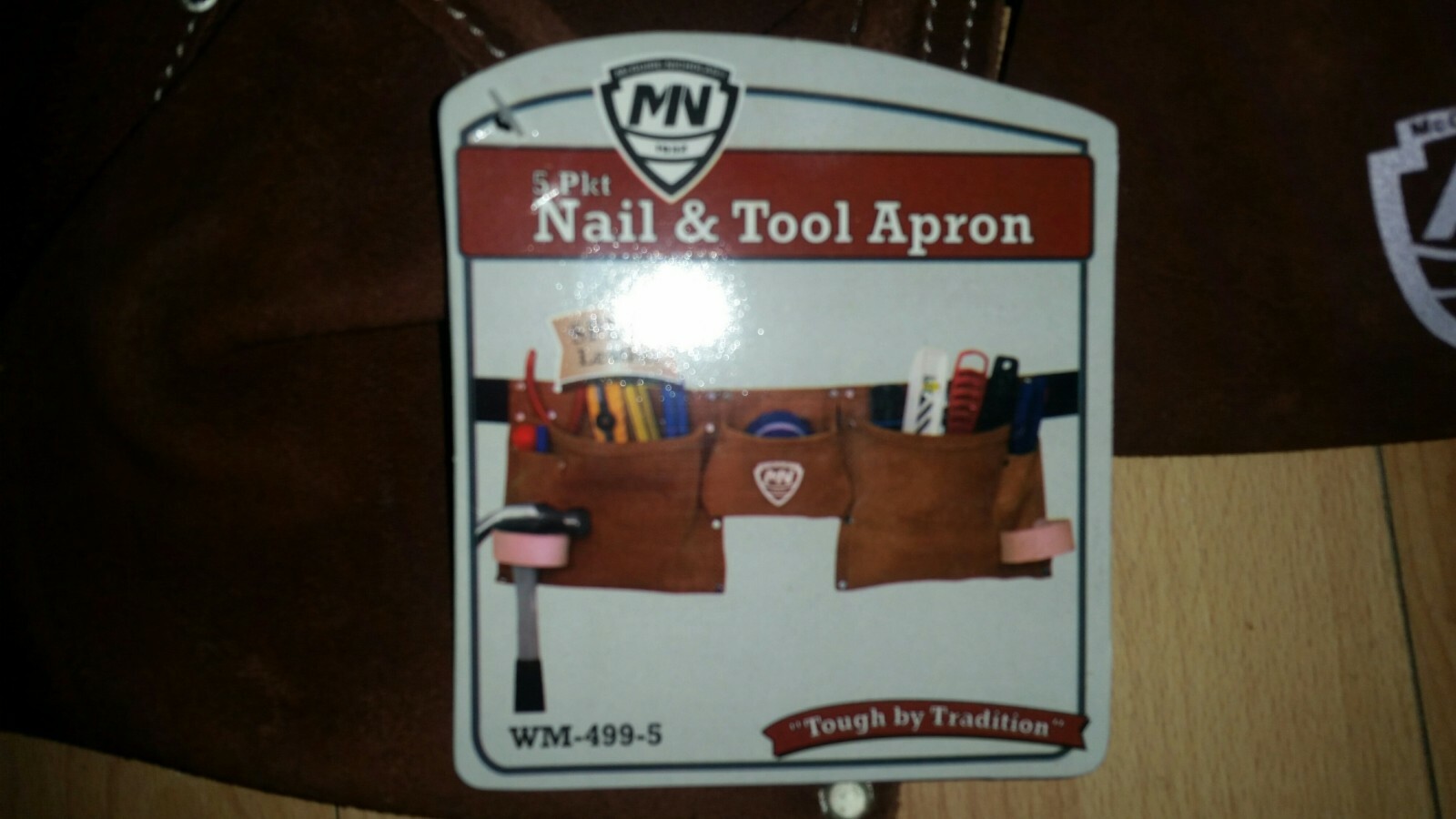 McGuire-Nicholas 5 pocket tool belt carpenter nail belt new suede