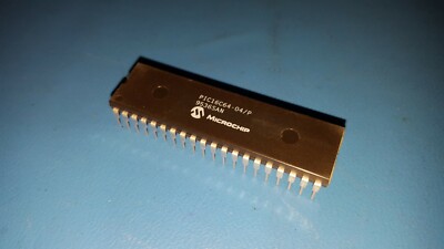 IC, Microcontroller, 8-BIT, 4MHz (2K x 14) 40 PDIP, PIC16C64-04/P, Microchip