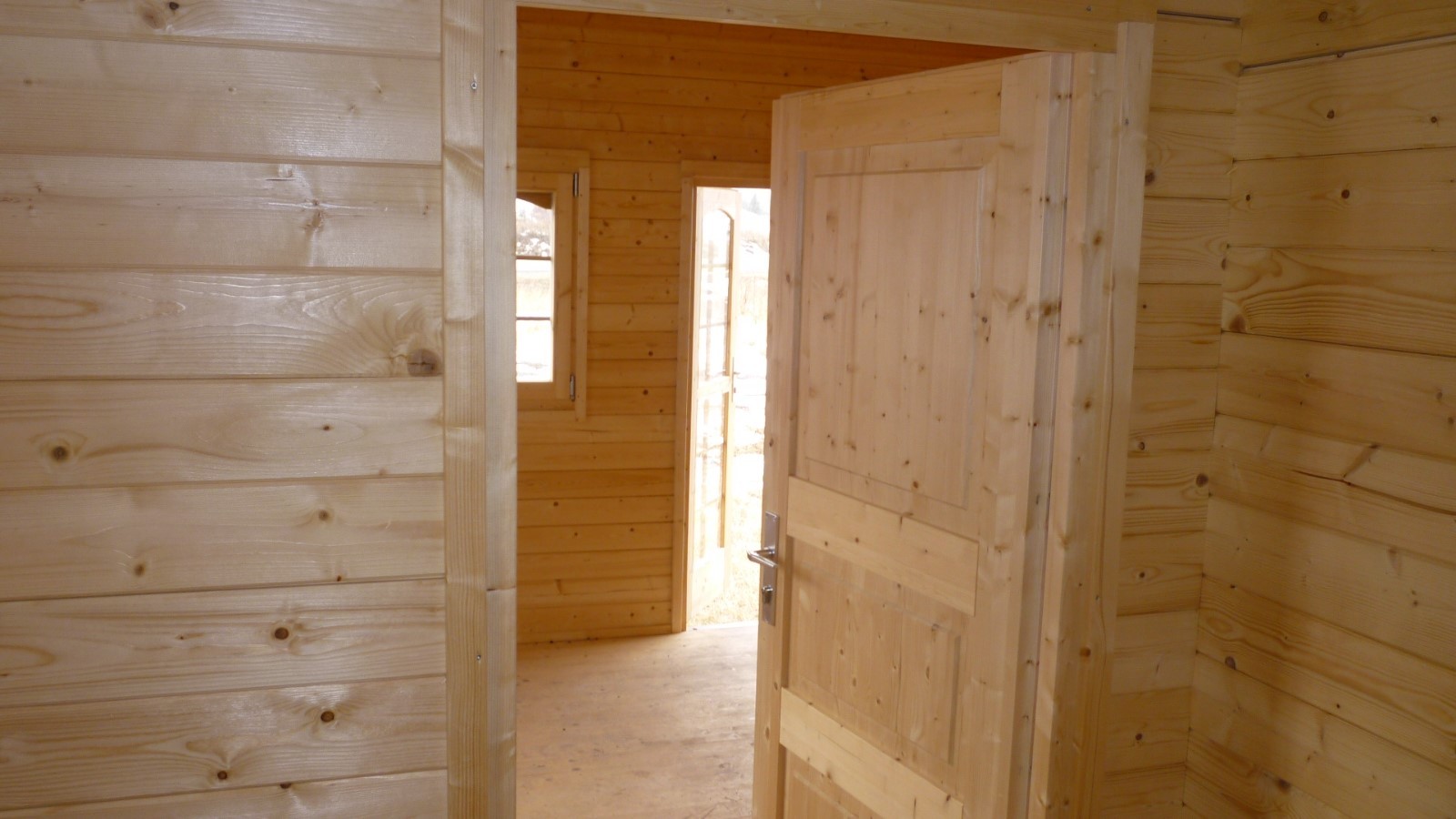 14ft x 14ft custom Log cabin garden pool house sauna combo building kit