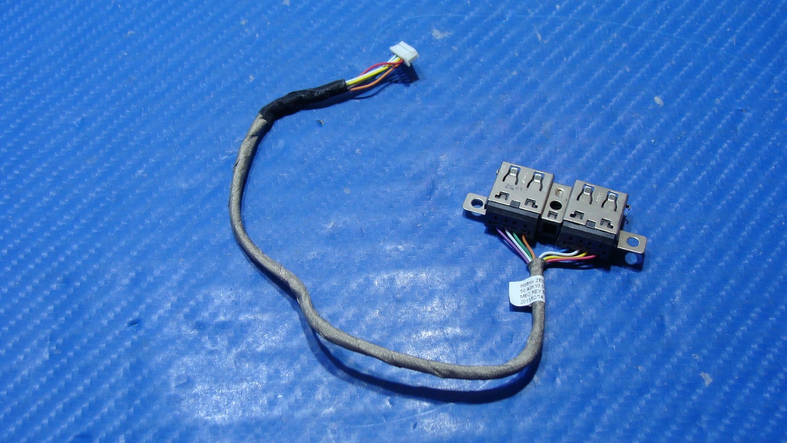 HP ProBook 4520S 15.6" Genuine Laptop Dual USB Board w/Cable 50.4GK10.011