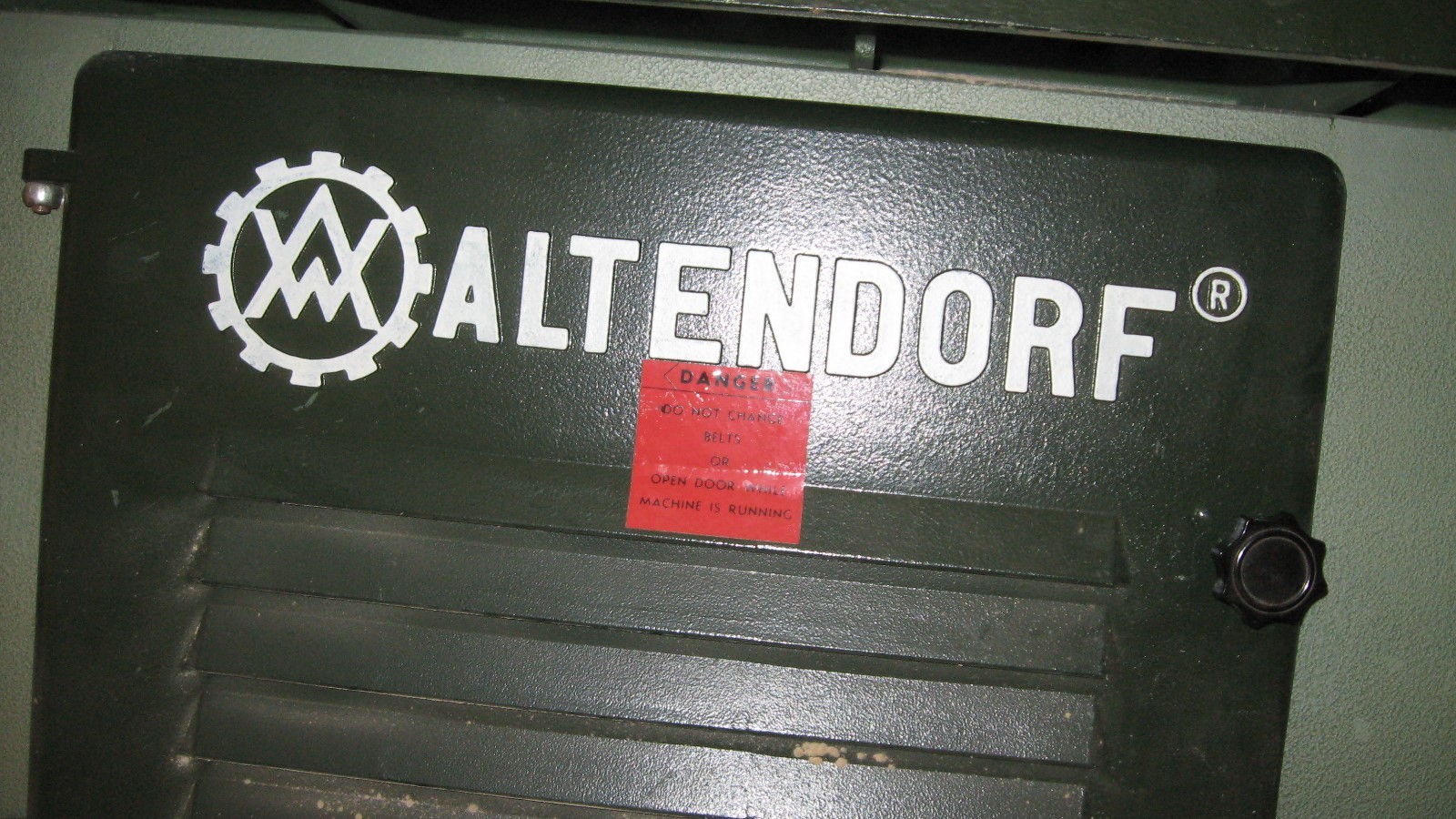 Altendorf  F 45 sliding table saw