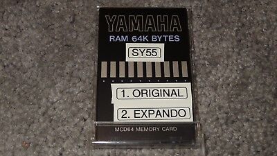 MCD64 MEMORY CARD RAM 64K BYTES ヤマハ