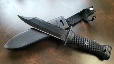 米軍 MK 3  ネイビー コンバット ナイフ 送料無料 U.S navy combat fixed blade knife MK3 with sheath USA