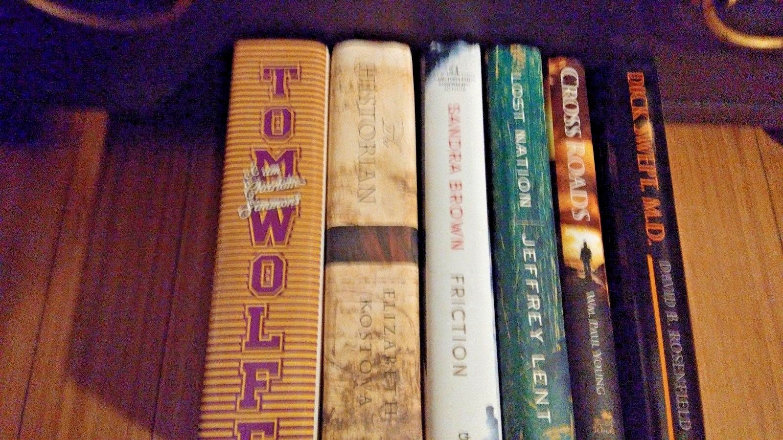 HB BOOK LOT OF 6, Friction,The Historian, autographed 1st edition