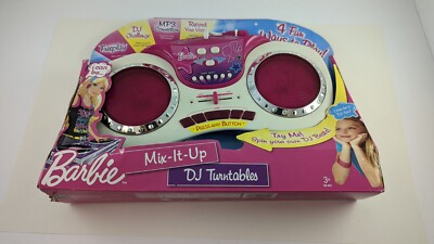 Barbie Mix-It-Up Turntables Electronic Toy 2011 KIDdesigns Mattel
