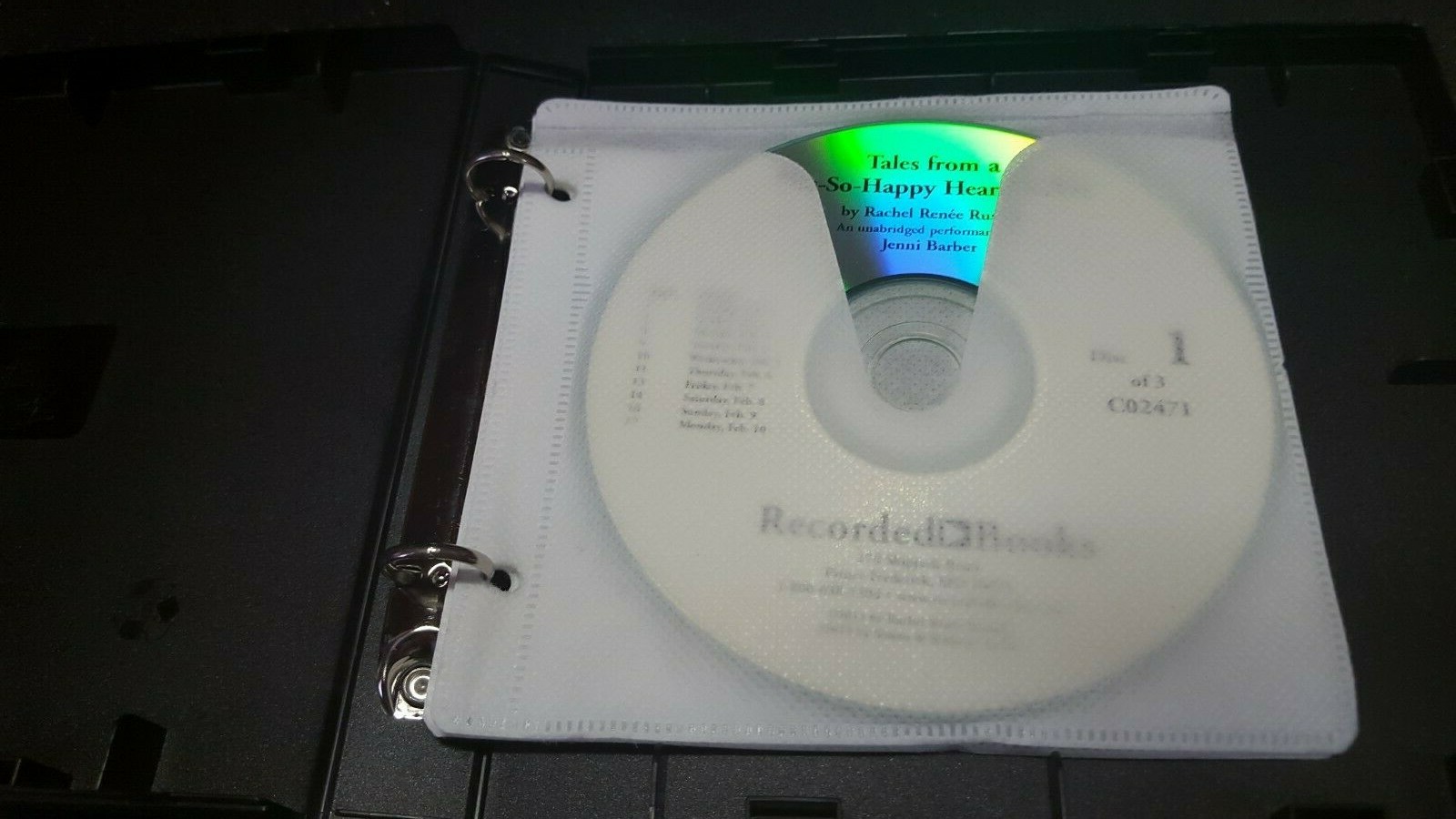 Recorded Books- Dork diaries Tales form a not So Happy Heartbreaker 3 Disc Set