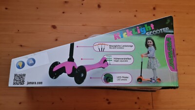 JAMARA KickLight Scooter Roller PINK - NEU 