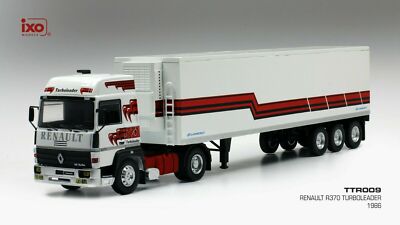 Renault R370 Turboleader Trailer Fridge Truck 1/43 Ixo