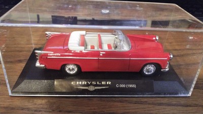 1955 Chrysler c300 C-300 NewRay 1:43 Model Collect or Dash art
