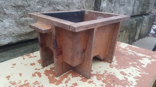 Vintage Wooden Industrial Foundry Mold Pattern Architecture Design Decor