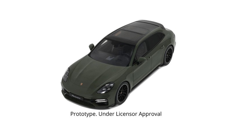 Porsche Panamera Turbo S Sport Turismo Green 2021 Gt447  1/18 - Gt Spirit