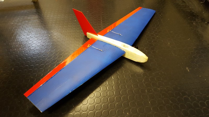 Beppo Epp-Segelflugmodell, Hangflug, Flitschenstart, 1200mm Spannweite