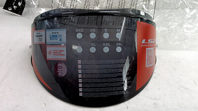 LS2 Valiant 03-398 Pinlock Ready Outer Face Shield Dark Smoke