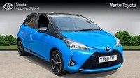 2018 Toyota Yaris 1.5 VVT-i Blue Bi-tone 5dr Petrol Hatchback Hatchback Petrol M