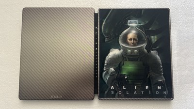 Alien Isolation SteelUp Collectible ￼Case For PS4/PS5/Xbox (No Disc) Brand New