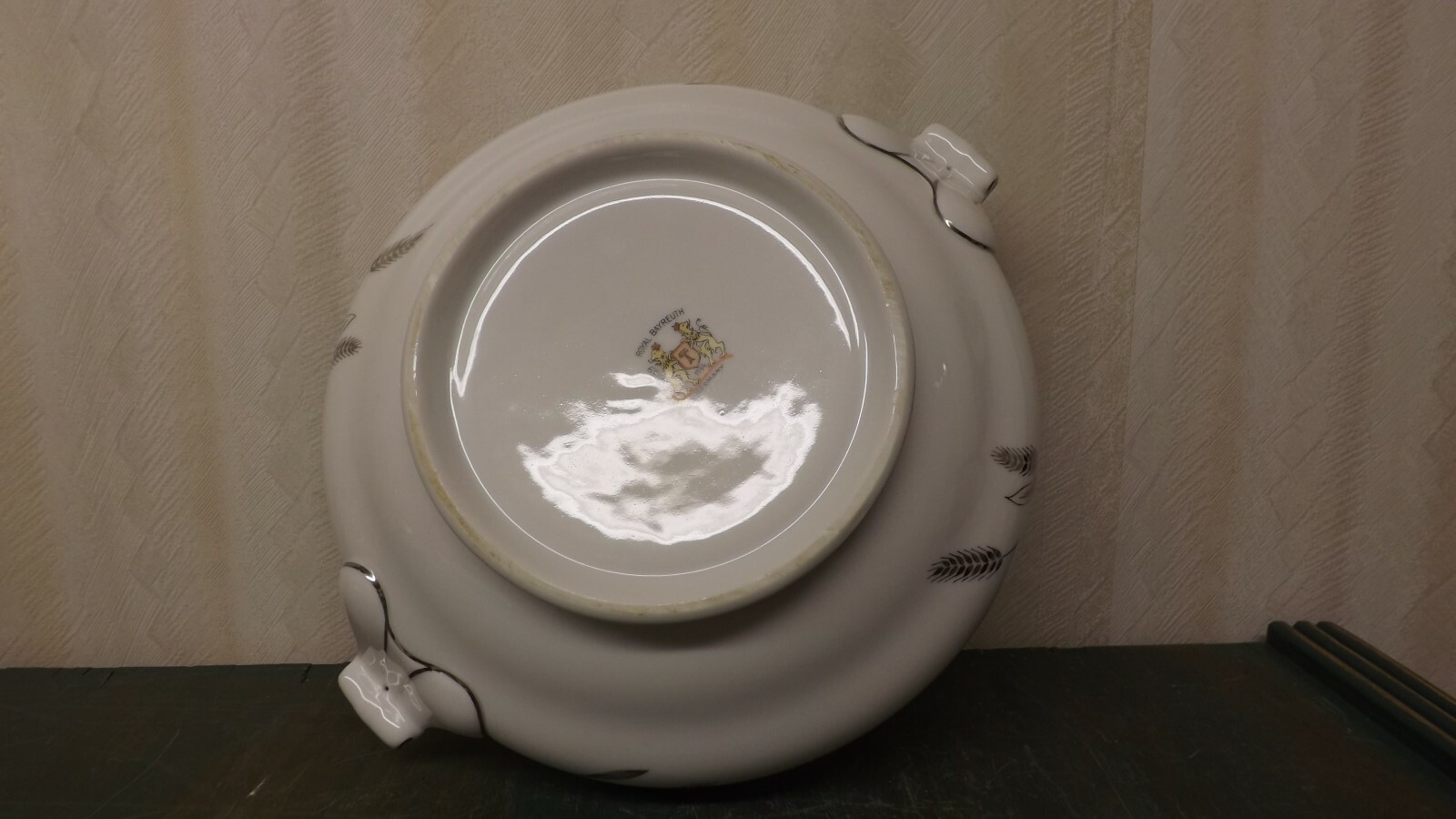 Royal Bayreuth Vegetable Bowl Marked Germany 1794