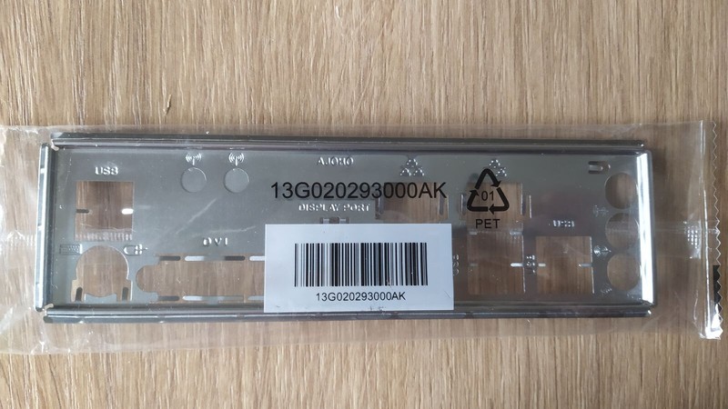 Asrock Z170m-Itx/Ac H170m-Itx/Dl Itx/Ac 13g020293000ak - Atx Blende Shield