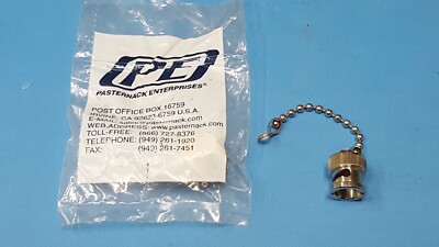 BNC MALE NON-SHORTING DUST CAP, PE6013 , PASTERNACK ENTERPRISES, WITH 2.9''CHAIN