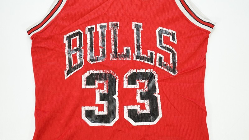 Rare Vintage CHAMPION Scottie Pippen Chicago Bulls NBA