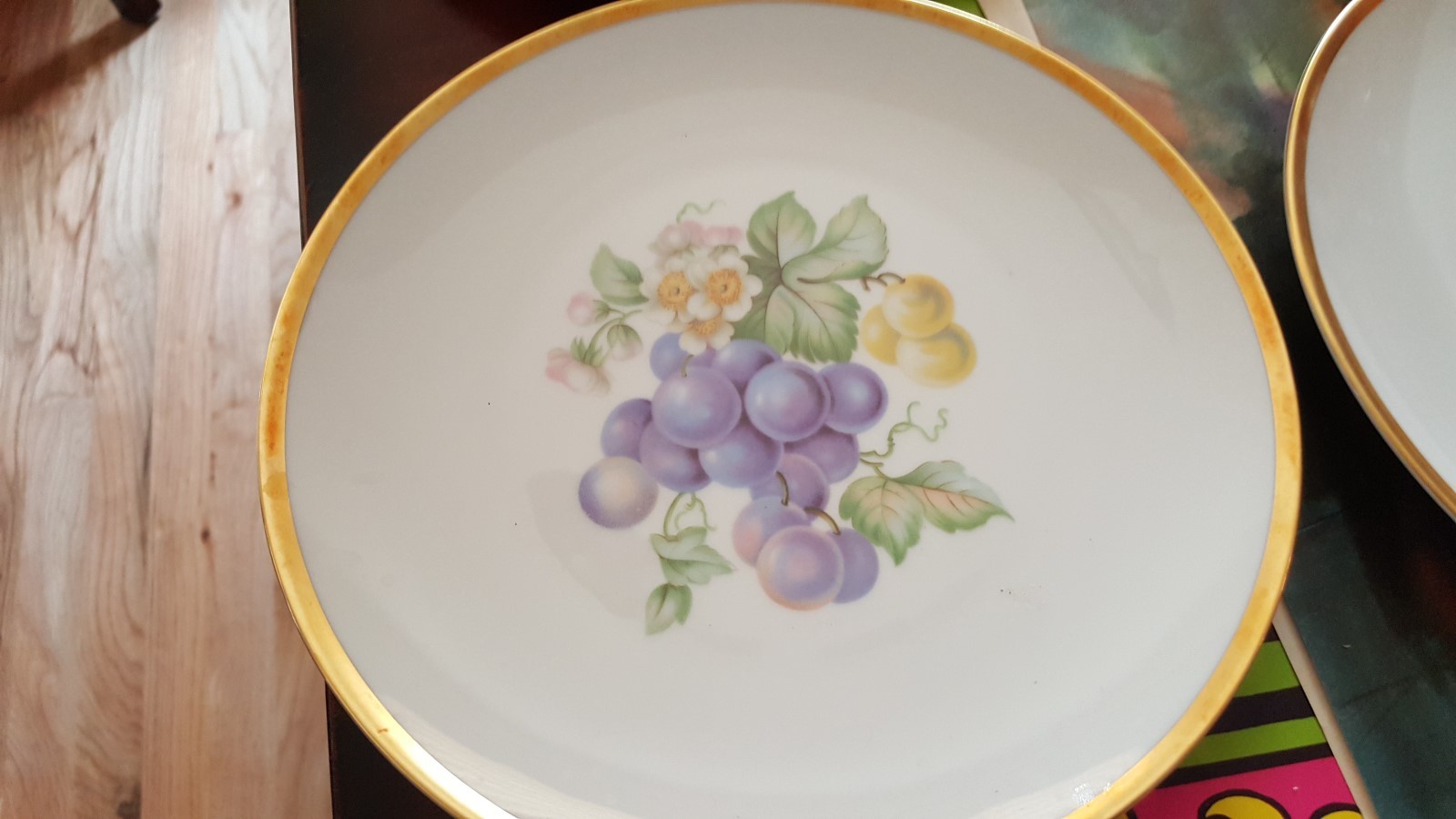 Set of 4 Antique Hutschenreuther Selb LHS Bavaria Germany Pasco Plates