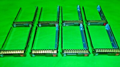 HP G9 G8 653955-001 651687-001 SFF 2.5'' Tray Caddy w/screws w/CHIP  8 PCS   @ F