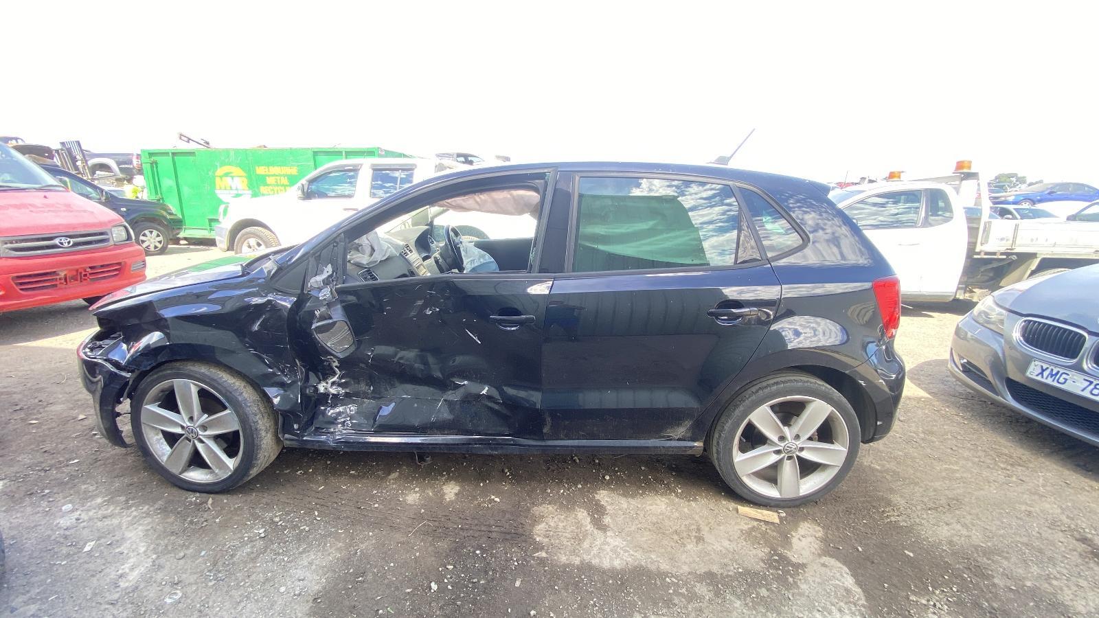 2014 Polo VW RIGHT DOOR MIRROR 6R HEATED TYPE 05/10-05/14 6R2857508AB image 10
