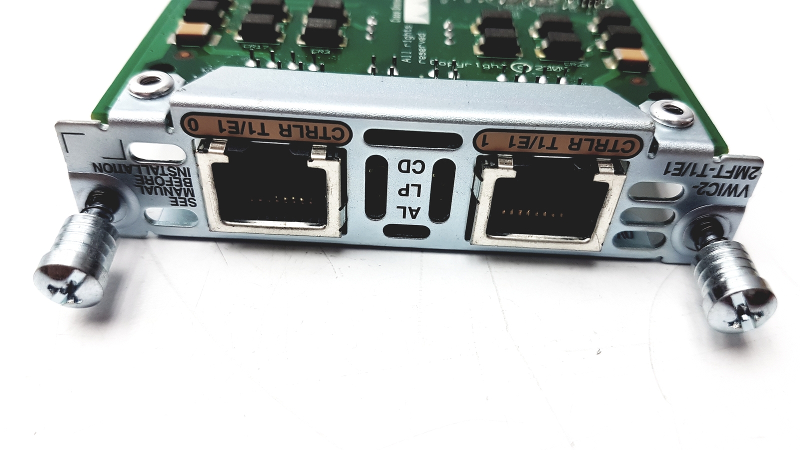 Cisco VWIC2 2MFT-T1/E1 2-Port WAN.VOICE Multiflex Module