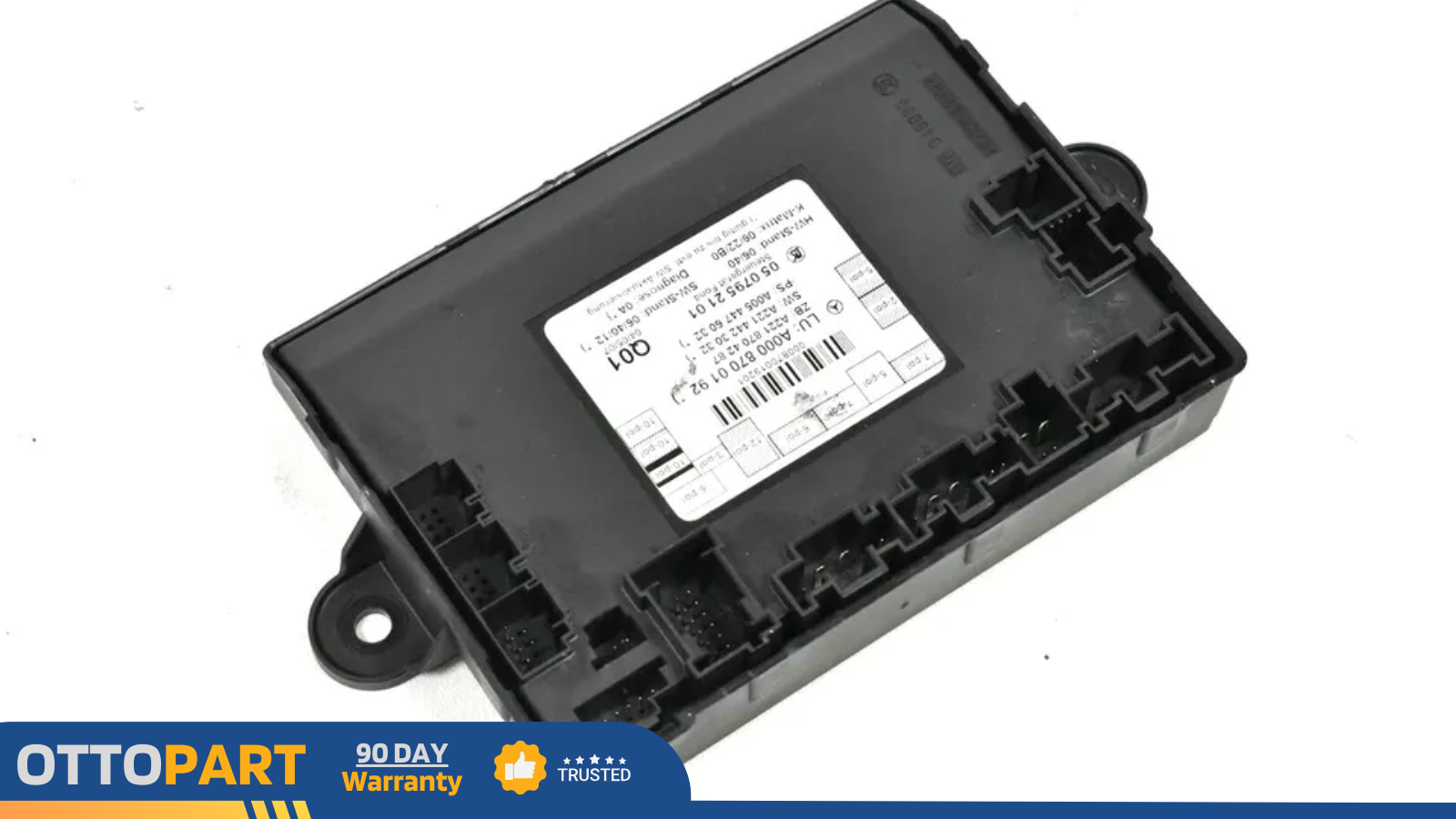 07-09 Mercedes S550 W221 CL550 Rear Left Door Control Module Unit 2218704287 OEM