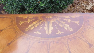Quality Floral inlay  satin wood  Console Table