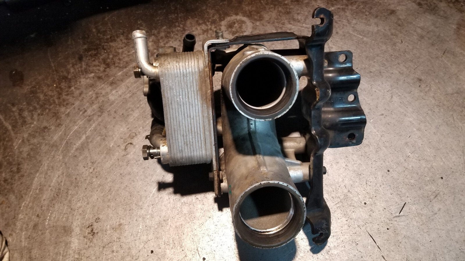 08-10 2008 6.4 Powerstroke Turbo Diesel International 6.4 Fuel Cooler 1875109C93 - Picture 2 of 9