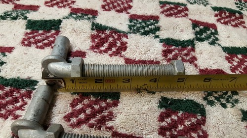 2 Chain Link Gate J-BOLT HINGE: 5/8