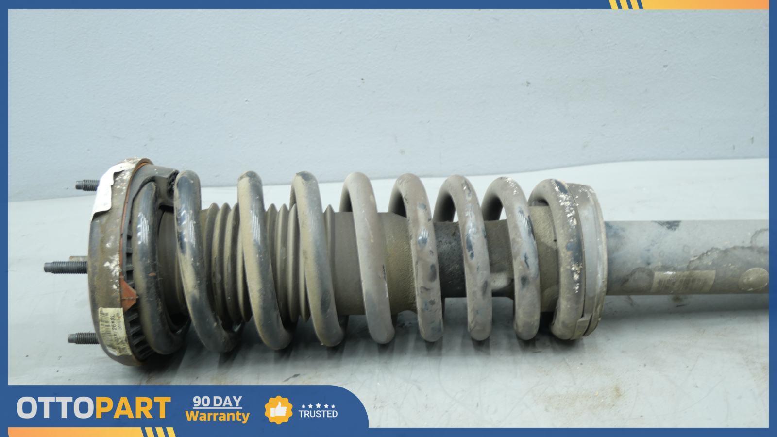 2009-2012 JAGUAR XF REAR LEFT DRIVER SIDE SUSPENSION STRUT SPRING OEM 8X23-80-AC