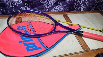 Retro Style Vintage - Prince J/R Ace Face 90 - Tennis Racket - W/ Case